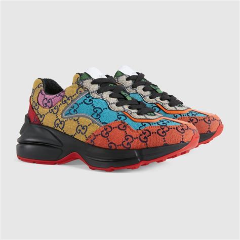 gucci sole 2018 donna multicolor|gucci women's sneakers.